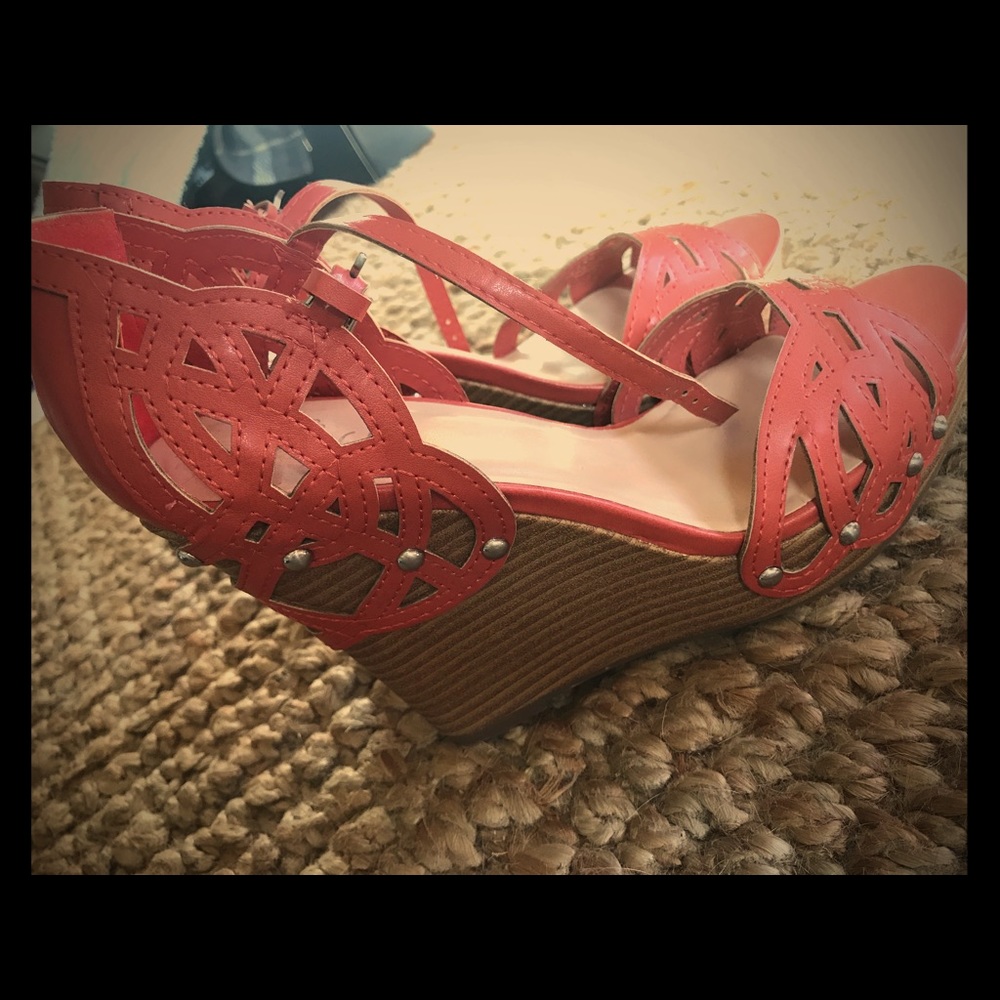 NWOT Beautiful Decorative Wedge
